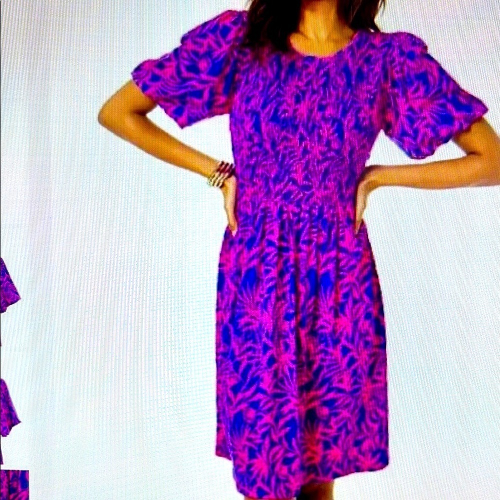 Lilly Pulitzer vibrant Purple dress NWOT size M
